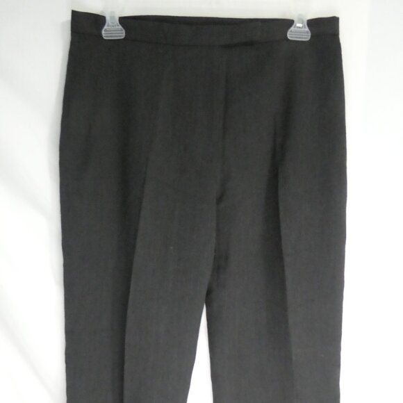 CONRAD C COLLECTION | size 16 | Charcoal Suit Pants - Slacks - Trousers | Lined - Picture 6 of 16